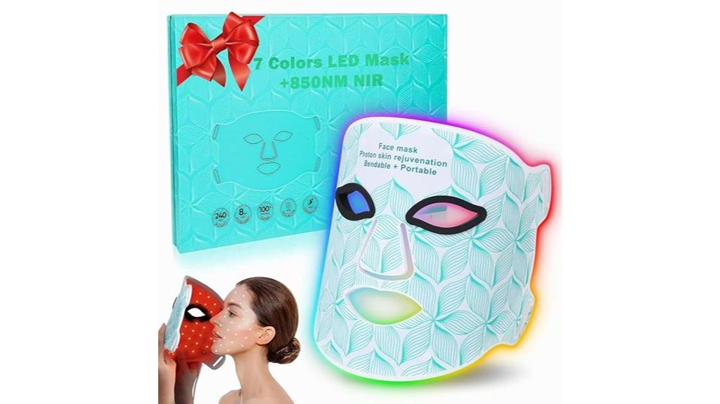 anti aging red light mask