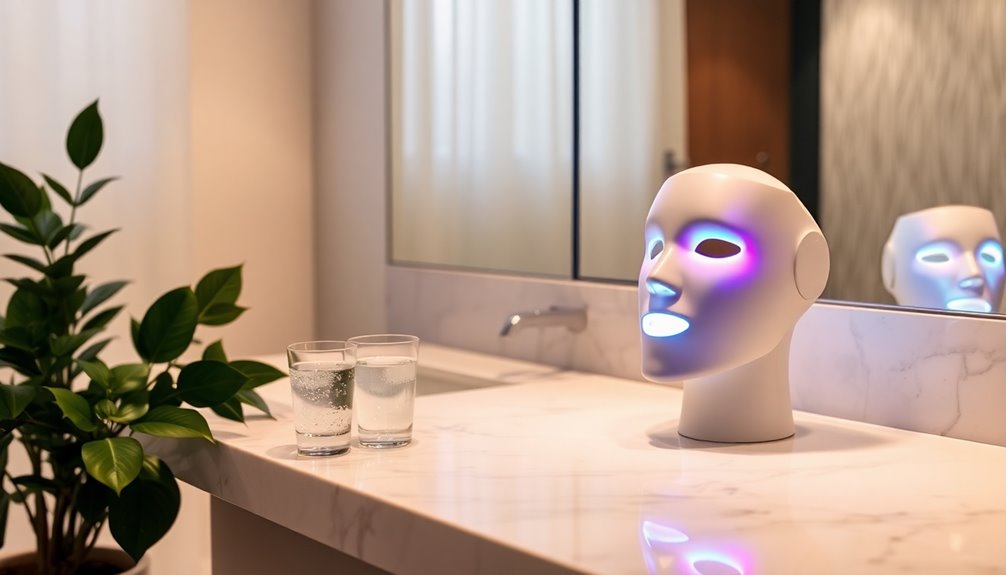 effective led mask usage