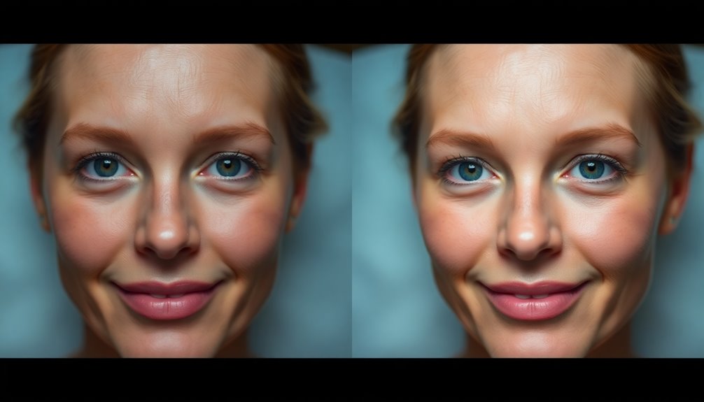 enhanced complexion and radiance