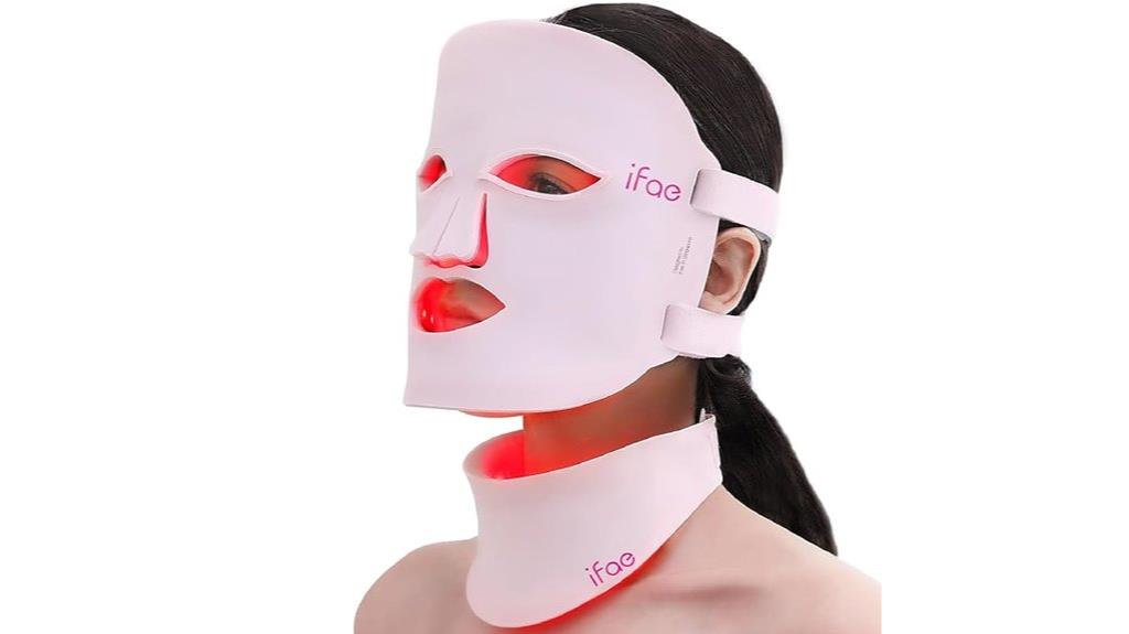 facial and neck treatment