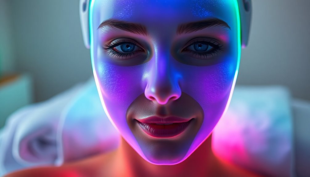flexible led facial treatment