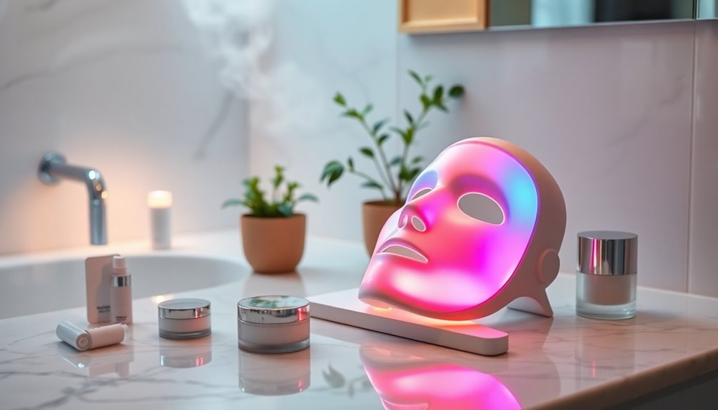 led face mask tips