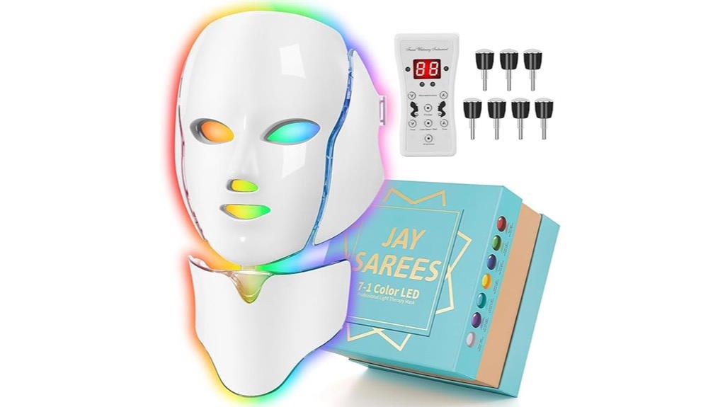 led face mask treatment