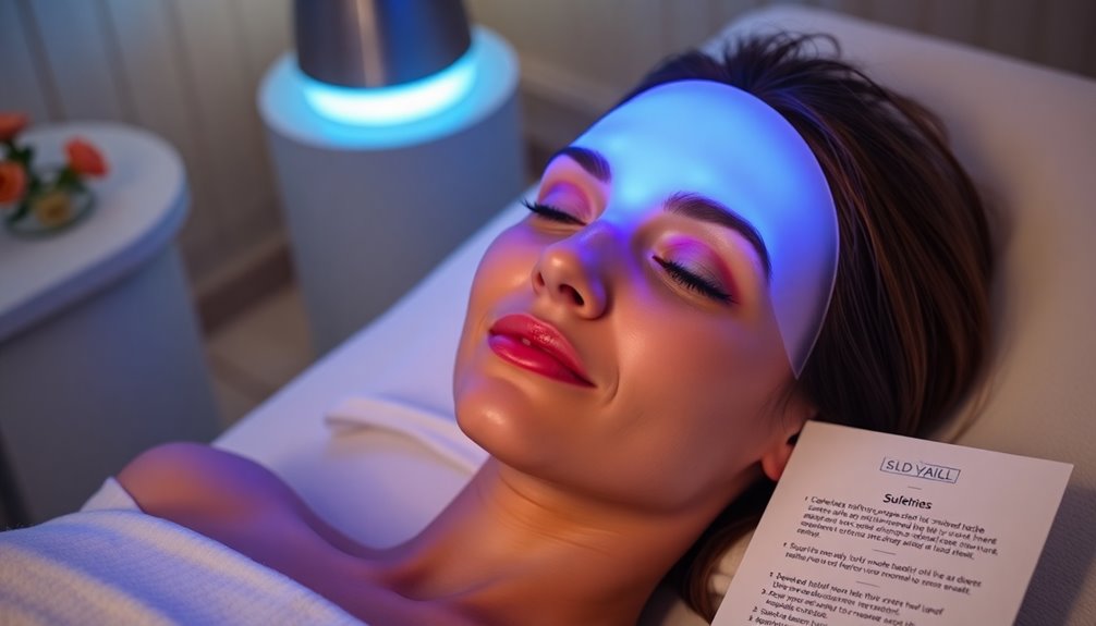 led face masks safety concerns