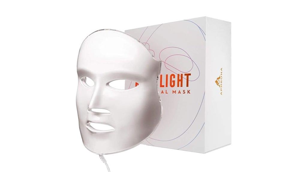 led facial mask skincare