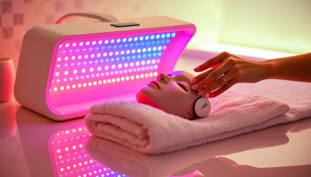 led light skin treatment