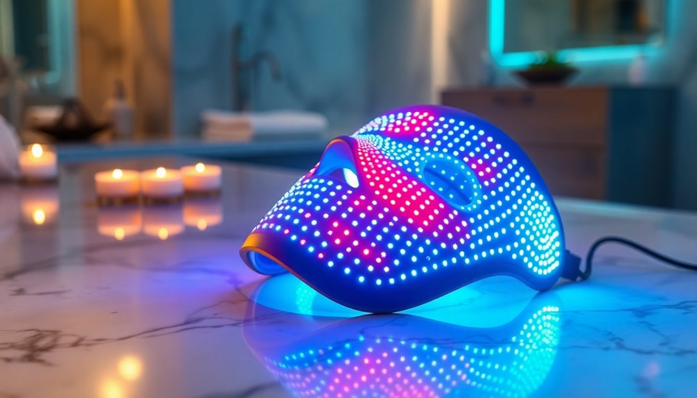 led light treatment mechanism