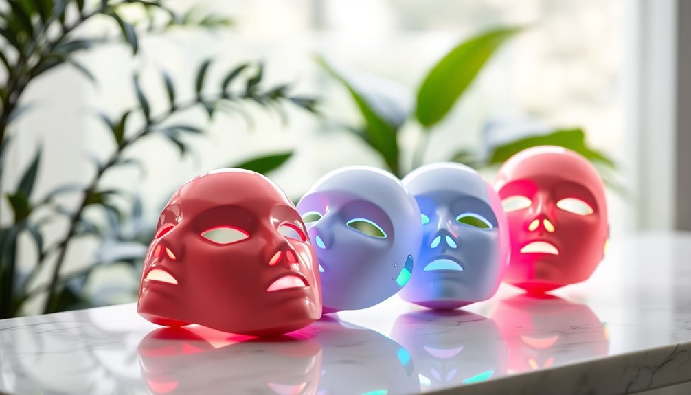 led mask features comparison