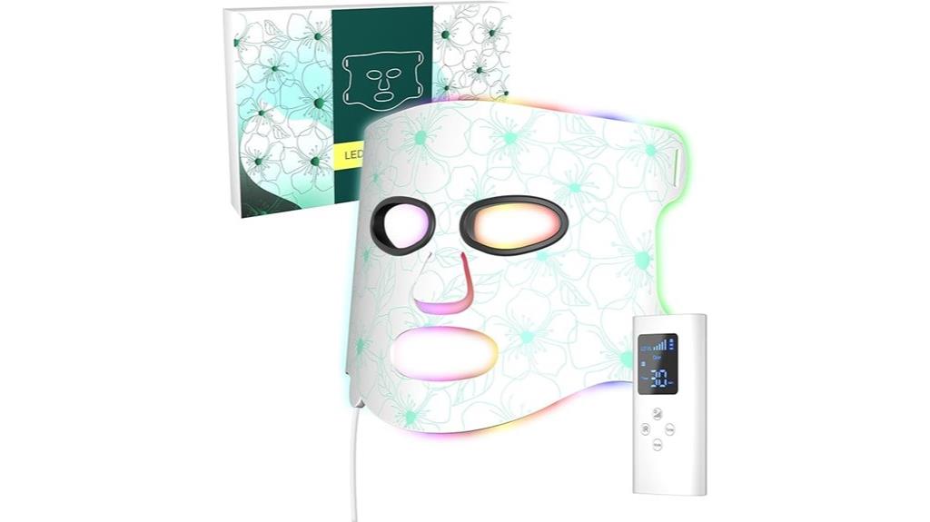 led mask for skincare