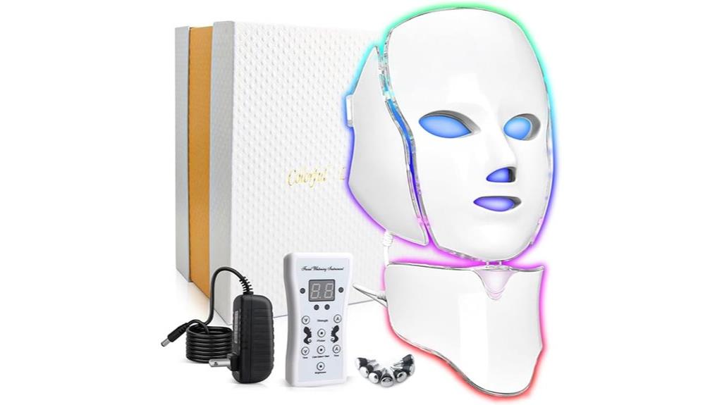 led mask for skincare