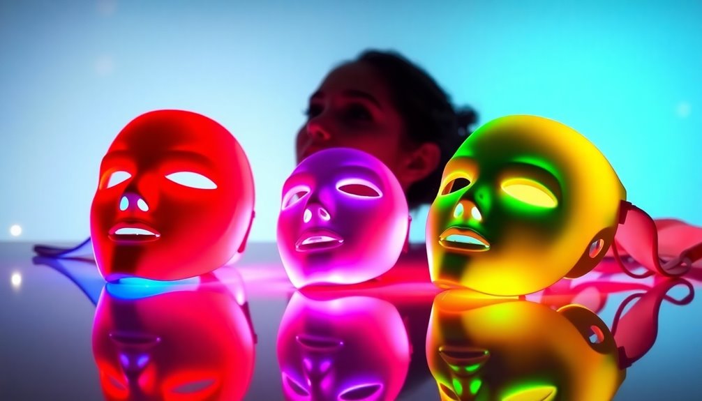 led mask light types