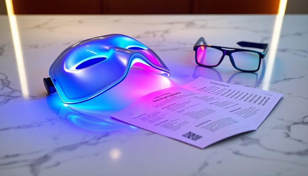 led mask safety guidelines