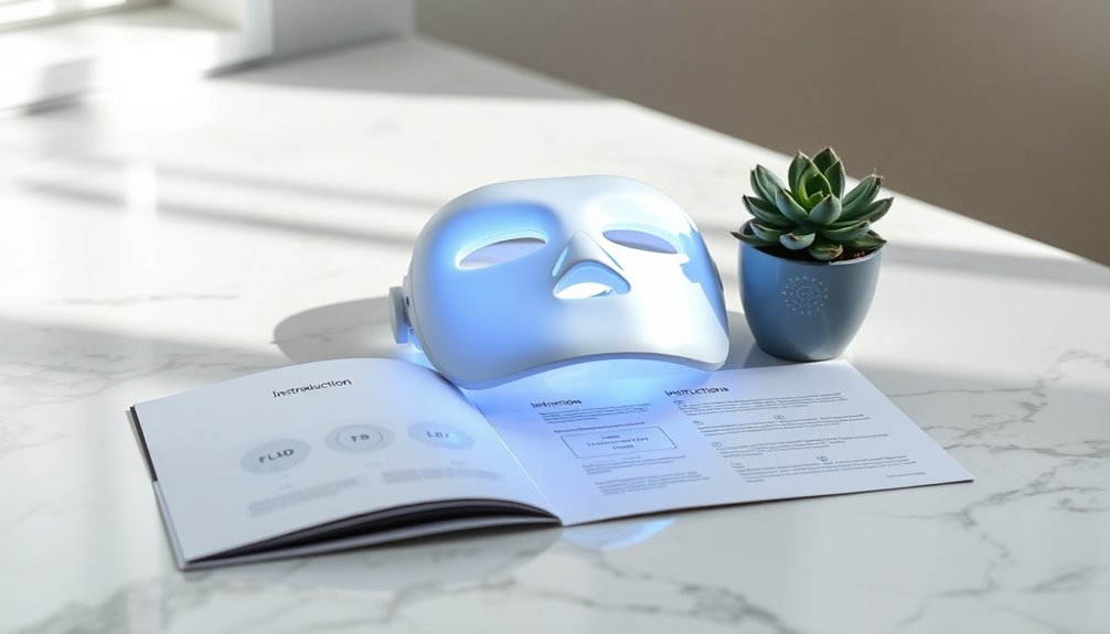 led mask safety instructions