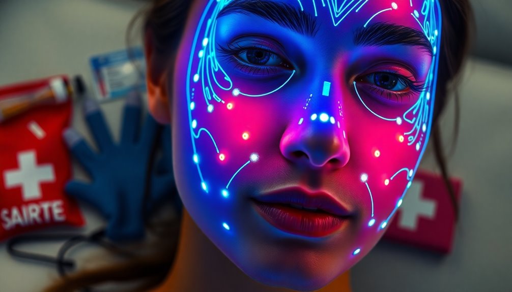 led mask safety precautions