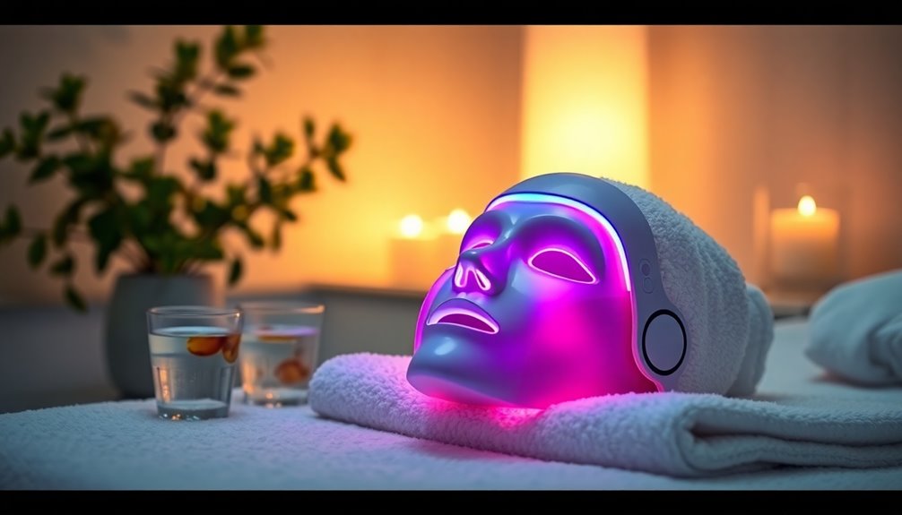 led mask session insights