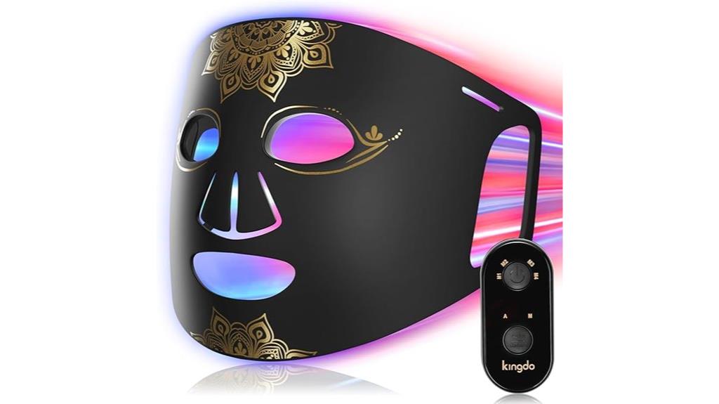 led mask with remote