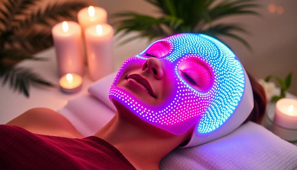 led masks enhance skin health