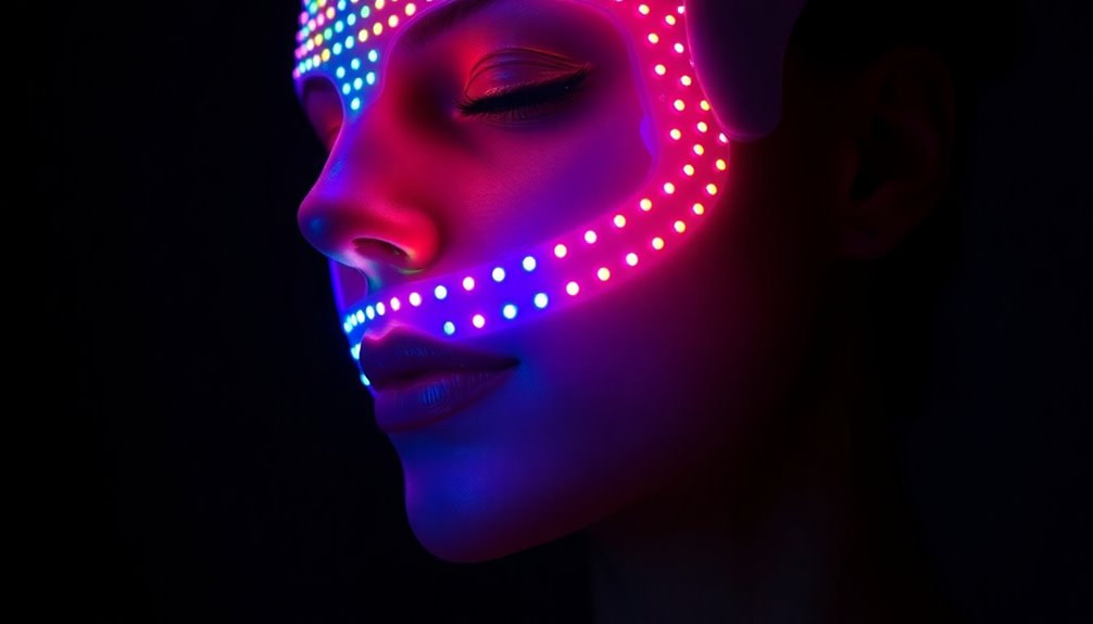led masks enhance skin health