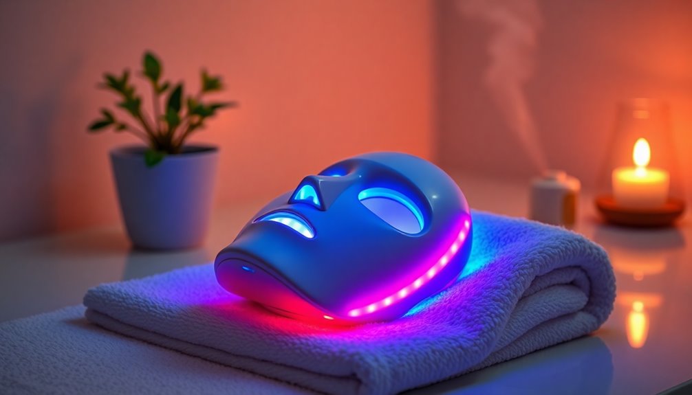 led masks enhance skin health