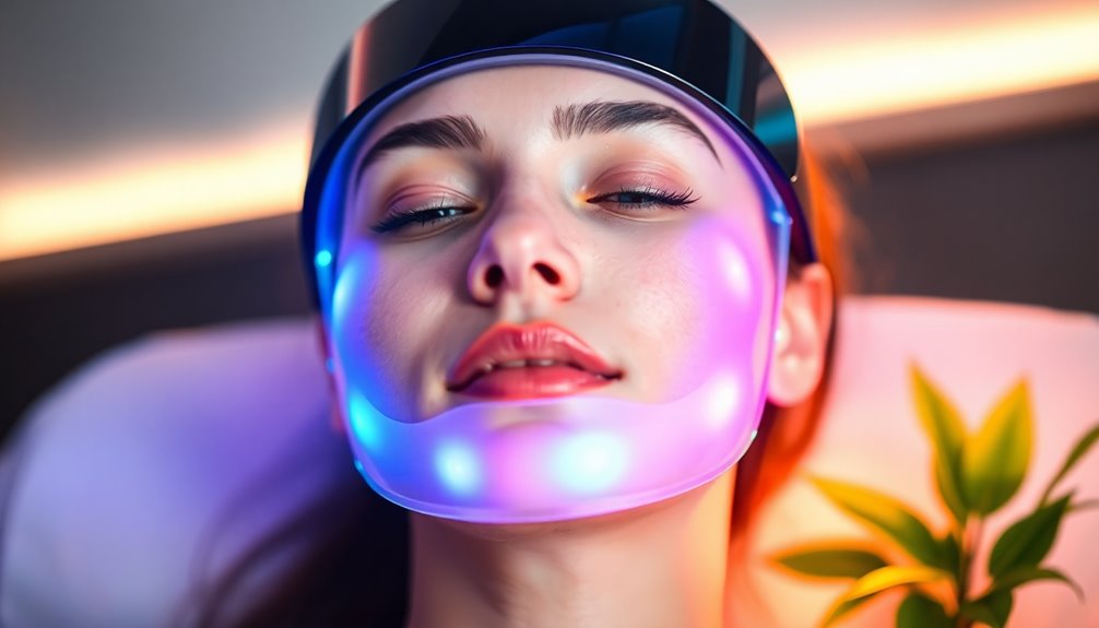 led masks for brightening