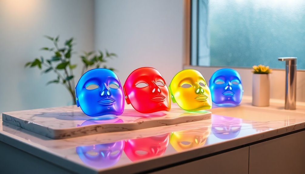 led masks for combination skin