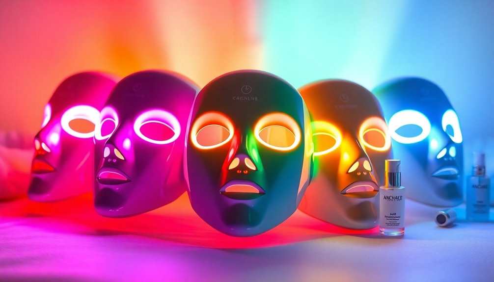 led masks for glowing skin