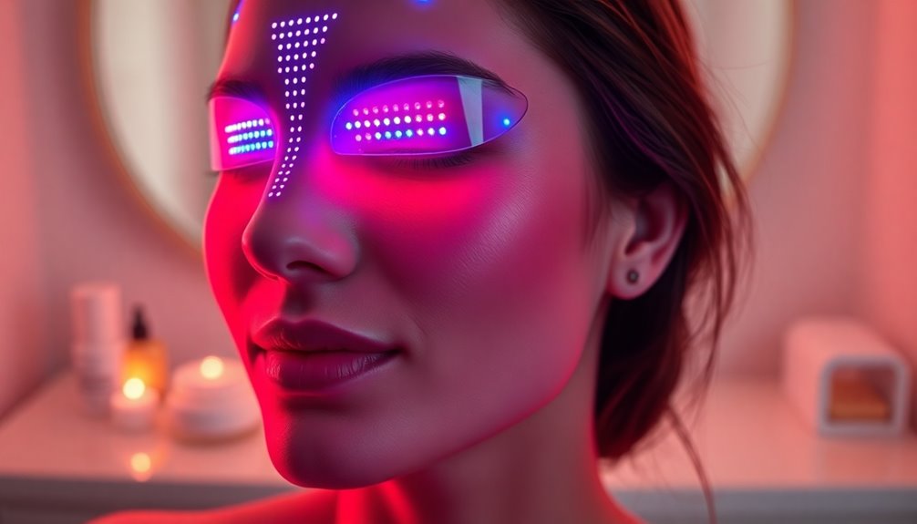 led masks for skin restoration