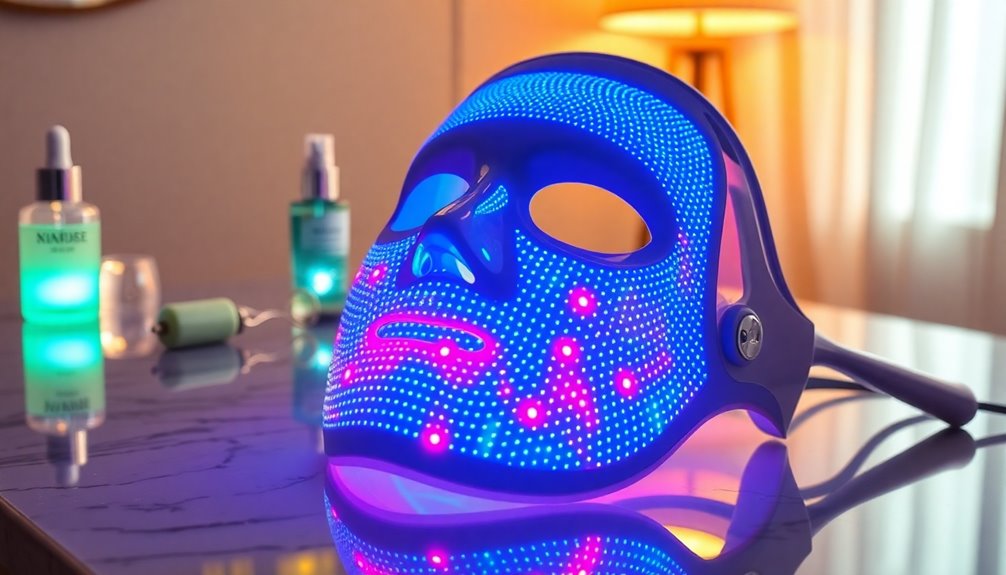 led masks for skin treatment