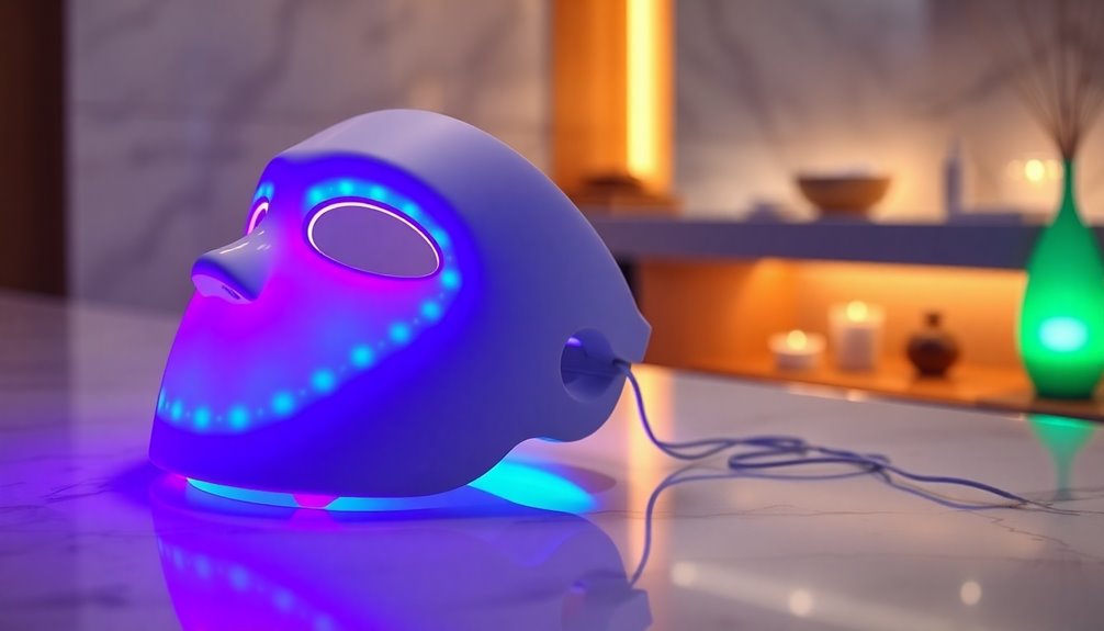 led masks for skincare