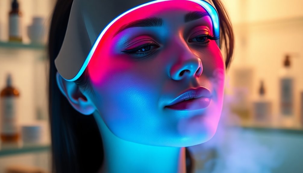 led masks for skincare