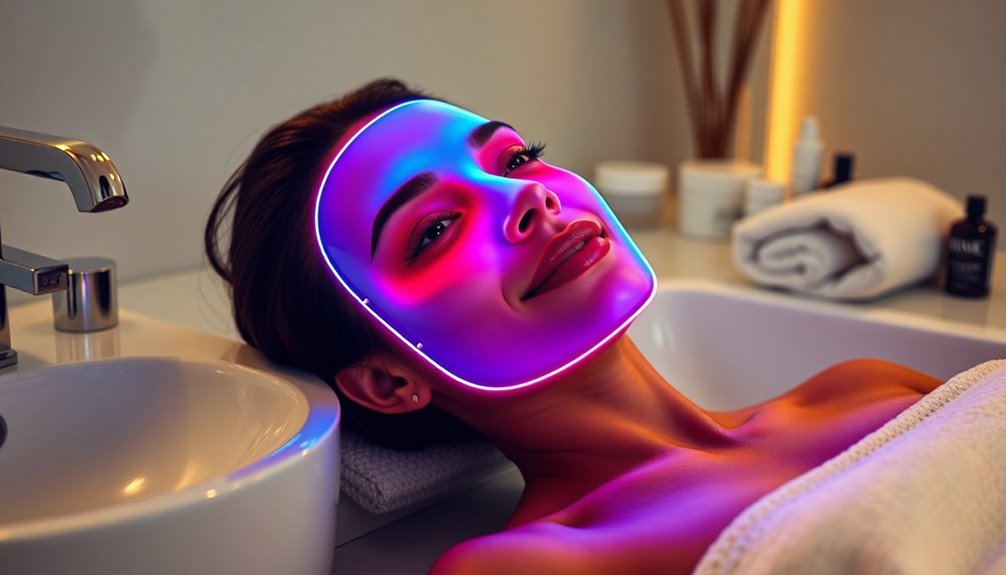 led masks for skincare