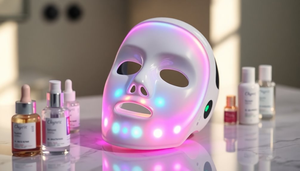 led masks improve skin health