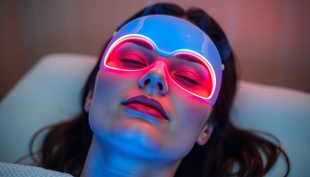 led masks improve skin health