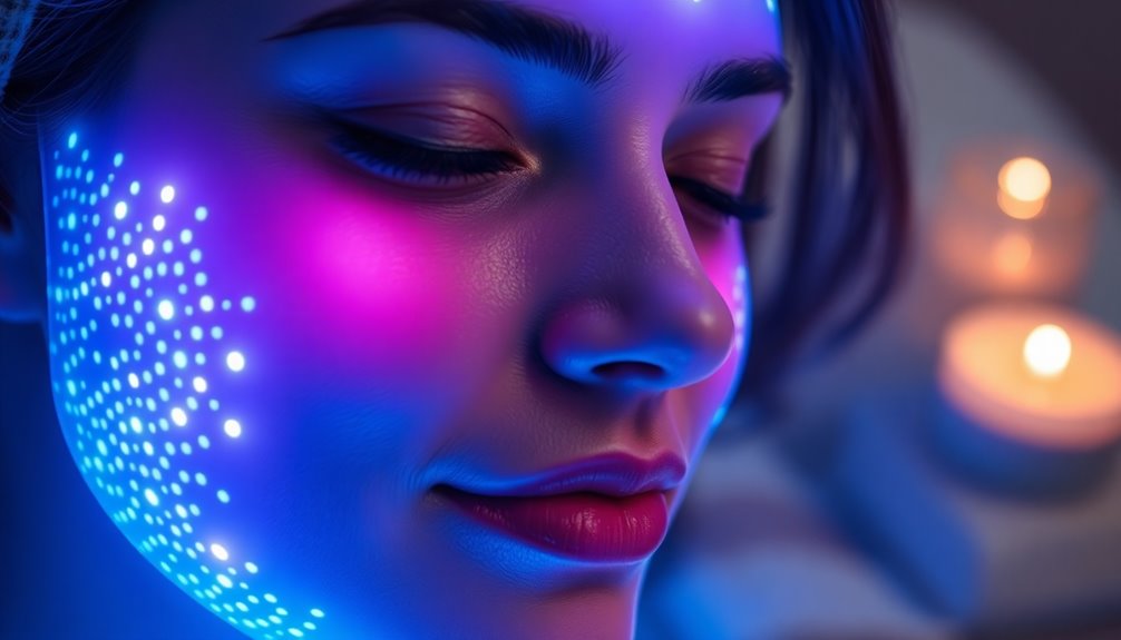 led masks promote skin health