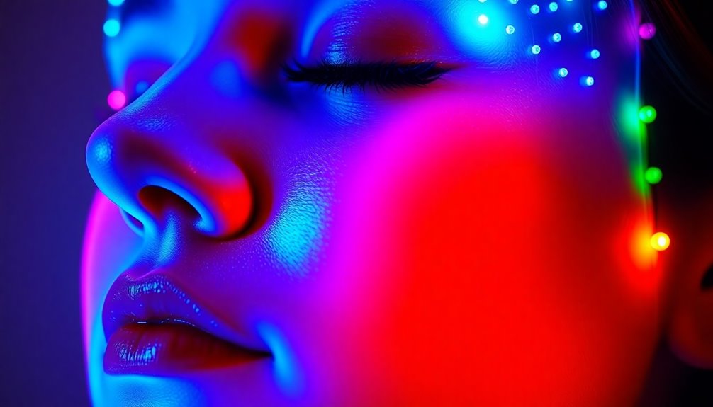 led masks use light therapy