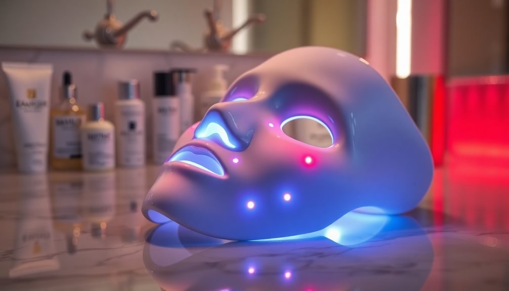 led masks utilize light therapy