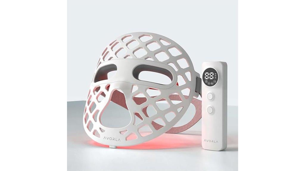 led skincare beauty mask