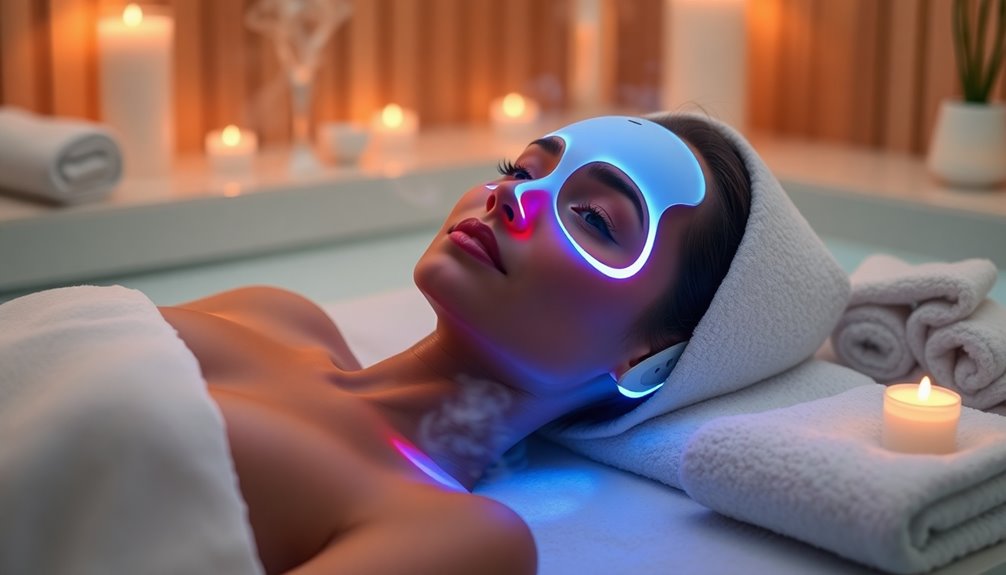 led skincare treatment devices