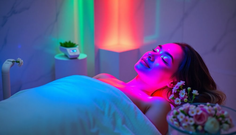 led skincare trend rises