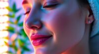 led therapy enhances skin