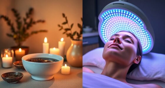 led vs traditional skincare