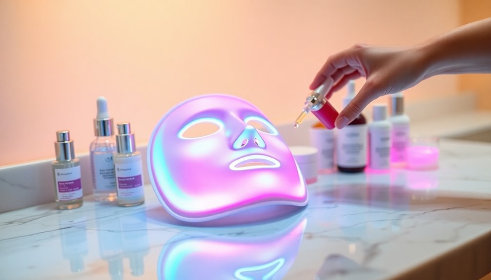 maximize led face mask benefits