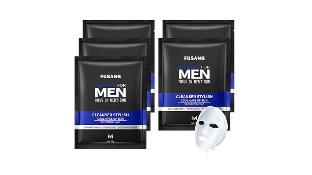 men s skincare mask set