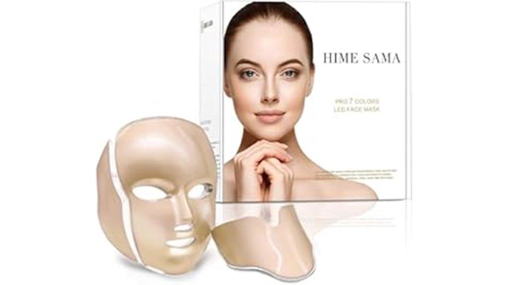 portable led facial mask