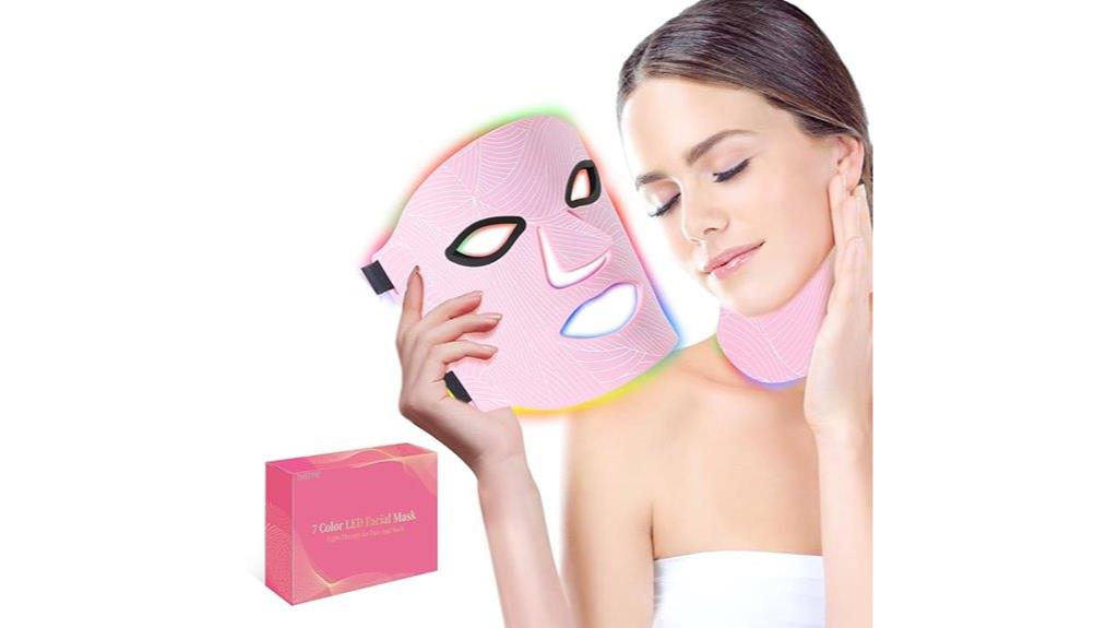 portable led skincare device