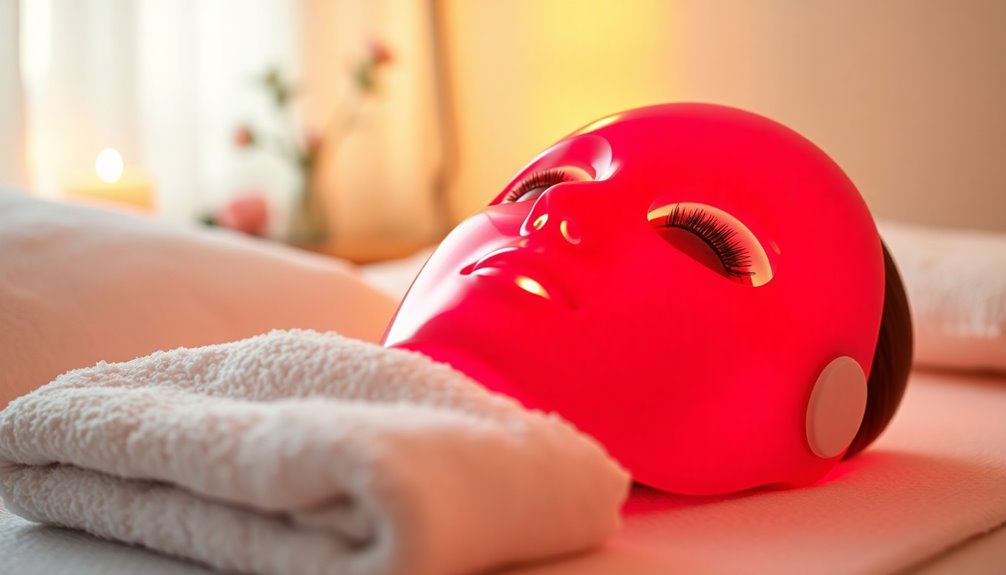 red led mask advantages