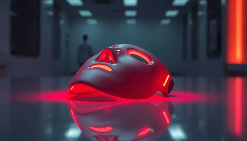 red led mask safety tips