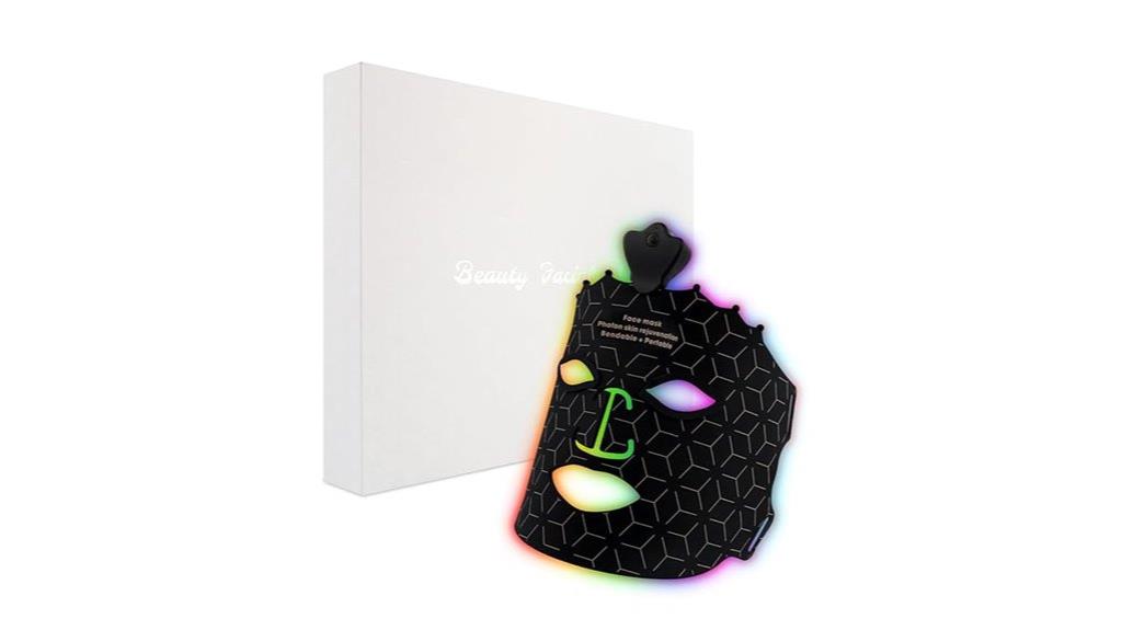 red light anti aging mask