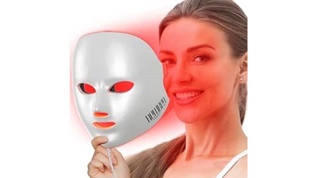 red light therapy mask