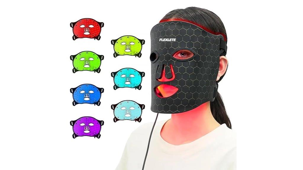 red light therapy mask
